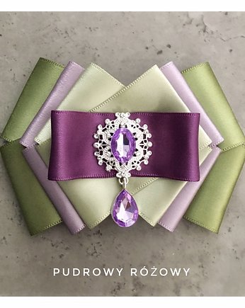 Brosza  Jesienna Mix 4 kolory New, Pudrowy Różowy