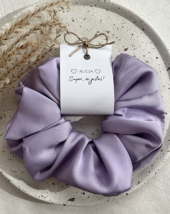 Gumka scrunchie wieczór panieński Team Bride wzór 1, Tiny Stone
