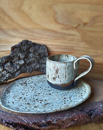 Ceramiczny komplet nakrapiany N, DUET CERAMIKA