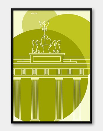 Plakat Miasta Europy - Berlin, Pracownia Och Art