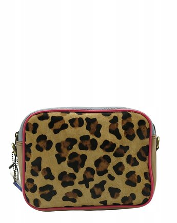 Skórzana torebka listonoszka damska skóra naturalna dwustronna eko OLIVKA, Olivka Warsaw