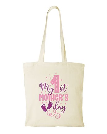 Torba bawełniana "MY FIRST MOTHER'S DAY", Fotobloki and decor