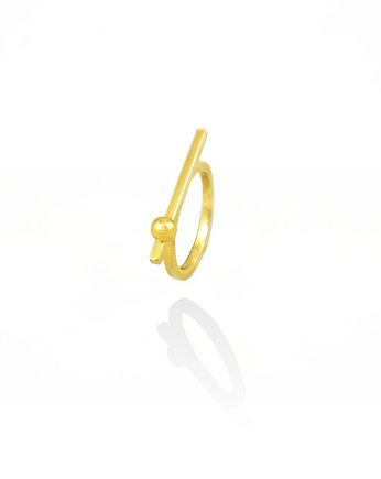 Prosty Pierścionek Crumbs, Anthill Jewellery