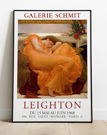 Frederick Leighton- plakat wystawowy, Pas De LArt