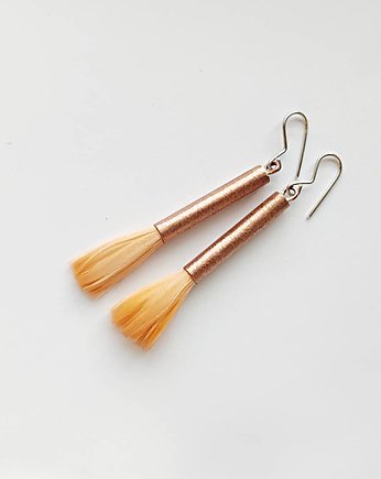 PIÓRKO kolczyki, Katarzyna Kaminska ART