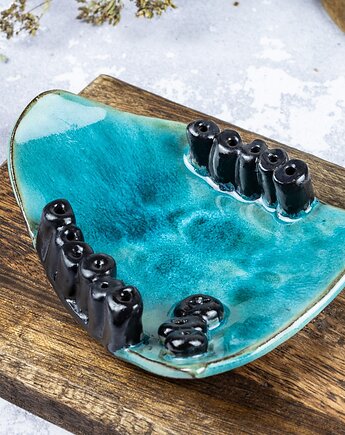 Piękna nietuzinkowa patera. Jedyna. Unikat. Handmade, Ceramika Wydry