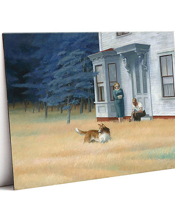 Wieczór w Cape Cod - E. Hopper - magnes, Galeria LueLue