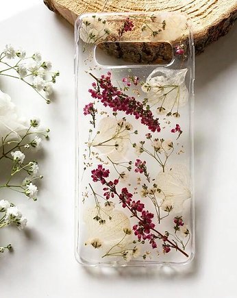 Etui z suszonymi kwiatami -  wrzos i dodatki, fernandfelt