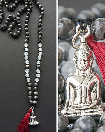MEDITATION MALA /// naszyjnik bransoleta z BUDDĄ, NOMAD ACCESSORIES