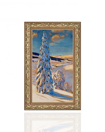 Christmas Classic obraz porcelanowy Zima, OSOBY - Prezent dla rodziców
