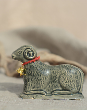 Baranek wielkanocny szary kolekcja 'be' numer 15, Joanna Serafin design