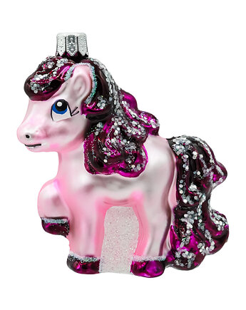 Bombka choinkowa szklana ręcznie malowana: Twój kucyk Pony, Syn Bombkarza