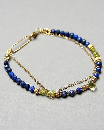 Lapis lazuli vol. 16 - bransoletka /07.07.25/ Szlachetna kolekcja, KiKa pracownia