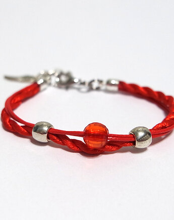 Bransoletka - Czerwony sznureczek, yenoo