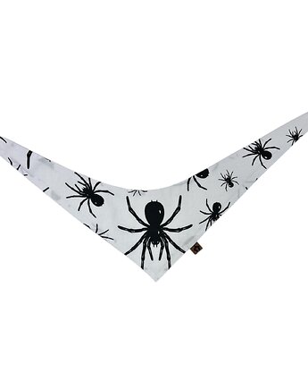 Bandana wiązana halloween pająki dla psa rozmiar S (20-33cm), Psia szafa
