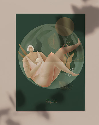 Ilustracja TROPICAL, Sandra Chojecka