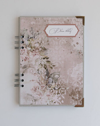 Planer ślubny organizer planner scrap, Papiernik