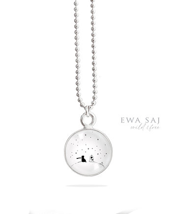 Little Love/ Mały książę  mini medalik, Ewa Saj  Silver