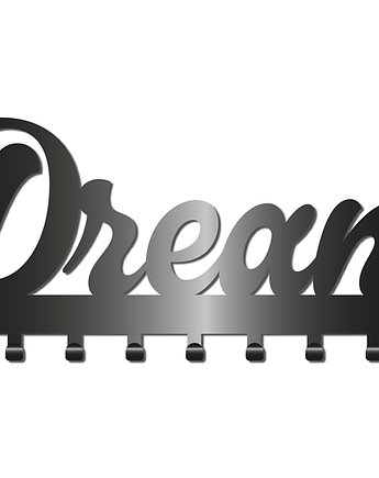 Nowoczesny Wieszak Z Kolekcji Simple Napis Dream, K&M Design