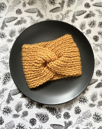 Opaska 100% natury, SZYSZKA sztrykuje