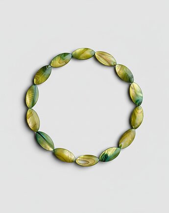 Zielona bransoletka z masy perłowej, All My Jewelry