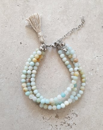 Bransoletka TRIO amazonit, modesign