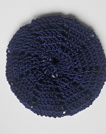 Wiosenny beret z wełny, Las i Łąka