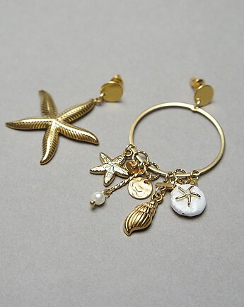 Kolczyki Swarovski Alloys Collection /Odd - Sea/19.11.25/ , KiKa pracownia