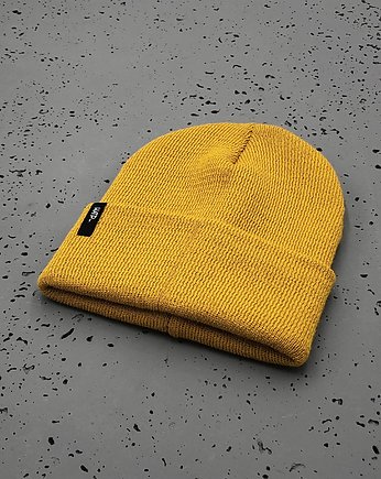 Czapka beanie miodowa, HARP TEAM