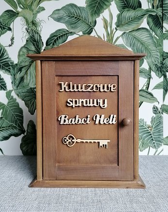 Szafka na klucze, prezent na dzień babci, Prowansalska Manufaktura