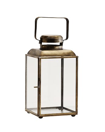 Lampion stojący wiszący złoty 26cm  mosiądz, Home Design