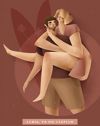 Ilustracja LUBIĘ, Sandra Chojecka