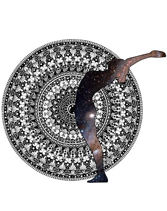 Mandala Hastauttanasana 1, anna marczewska