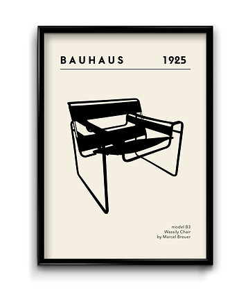 Plakat Bauhaus Chair, Bury Lis