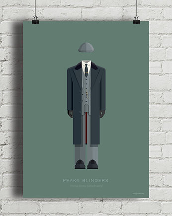 Plakat Peaky Blinders, minimalmill