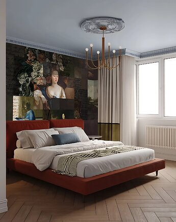 Tapeta - Portret dawny, Dekoracje PATKA Patrycja Kita