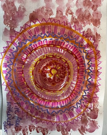 INDYWIDUALNY warsztat malowania mandali - Poznań - warsztaty malarskie, OPLOTKI