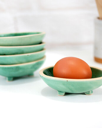 Ceramiczna miseczka na jajka, sosy, przyprawy, 10FingersArt