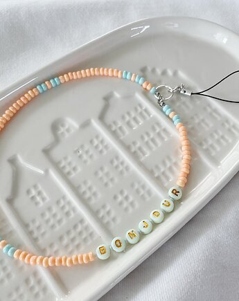 Charms do telefonu  BONJOUR peach, NOMAD