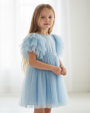 Sukienka tiulowa Diana róż, Noeli