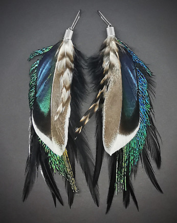 Kolczyki z piórami Ignis, Ajdacho