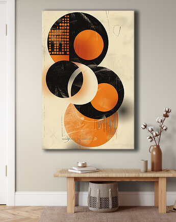 Geometria natury - Obraz na płótnie - Druk Blejtrama, Minimalizm, Loft #91, Black Sapphire Art