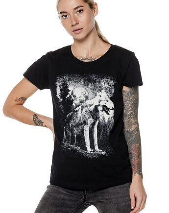 T-shirt damski UNDERWORLD Wolf in mountains, UNDERWORLD