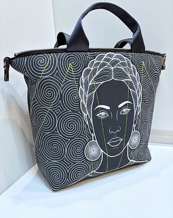 Art MIMA bag SHORT & Marcina Painty print, MIMAbags