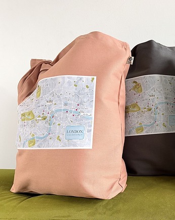 Torba Everyday London - róż, Travelling Art