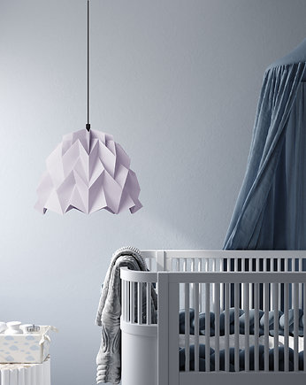 Lampa wisząca origami ICEBERG S liliowa, Ynska