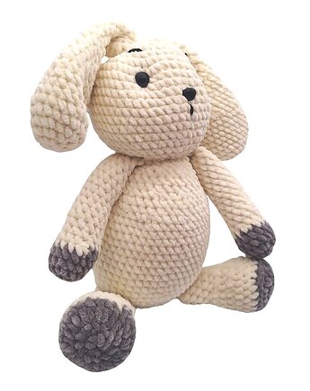 Maskotka Szydełkowa Królik 40 cm , Sklep Angelos
