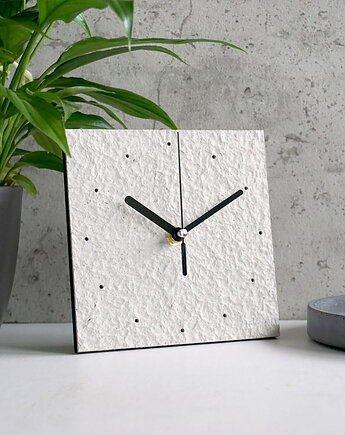 Nowoczesny zegar w minimalistycznym stylu, STUDIO blureco