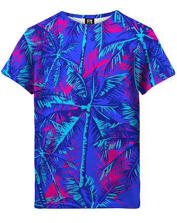 T-shirt Girl DR.CROW Neon Palms, DrCrow