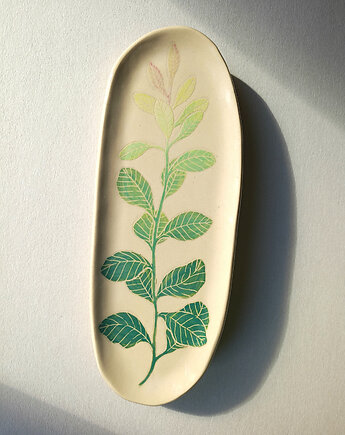 Ceramiczna patera z gałązką, Ryte Gary